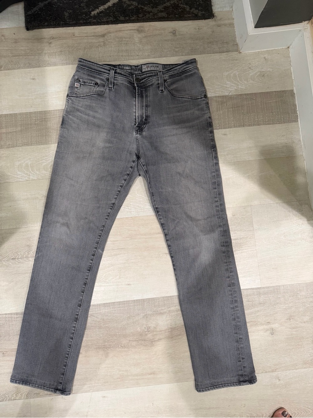 AG Adriano Goldschmied Men's Gray Jeans